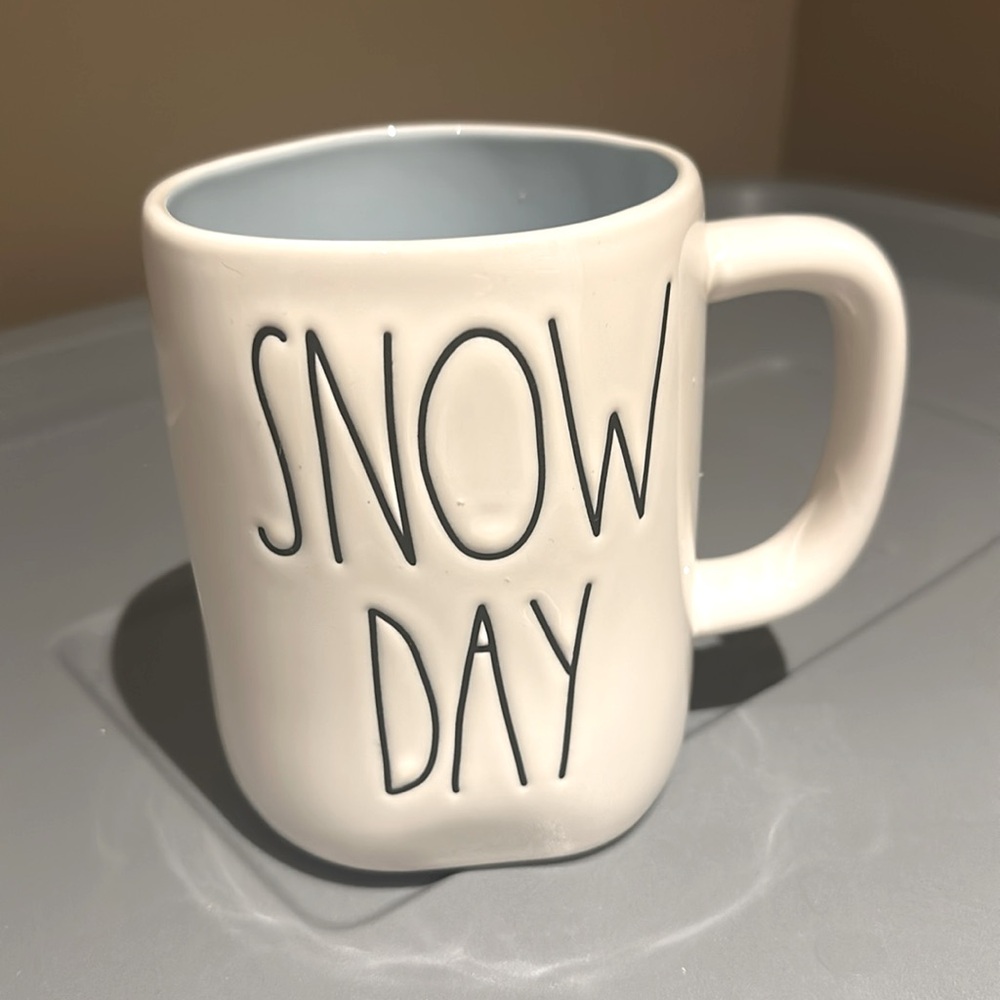 Rae Dunn Snow Day Blue inside
